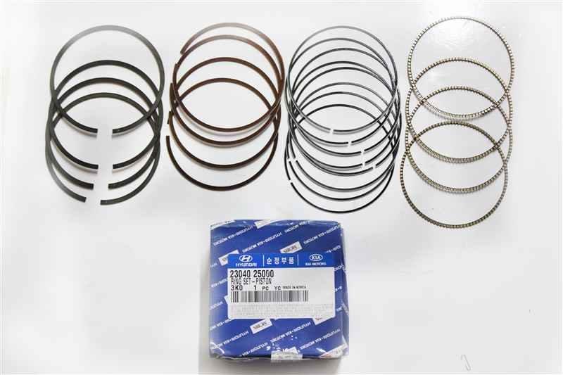 2304025000 Hyundai/Kia Kit de anéis de pistão de motor, STD.