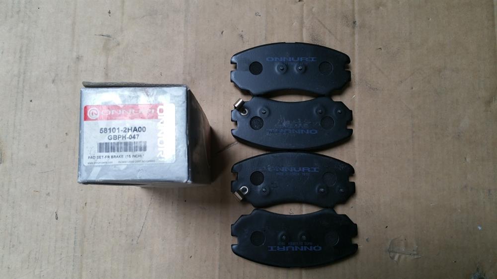 583022HA50 Hyundai/Kia Sapatas do freio traseiras de disco