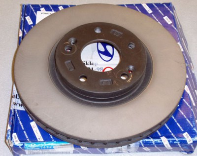 517122B000 Hyundai/Kia Disco do freio dianteiro