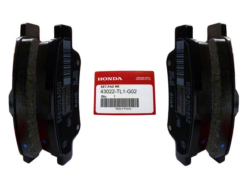 43022TL0G52 Honda Sapatas do freio traseiras de disco