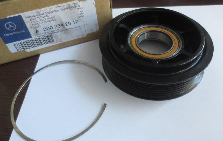 A0002341312 Mercedes Polia do compressor de aparelho de ar condicionado