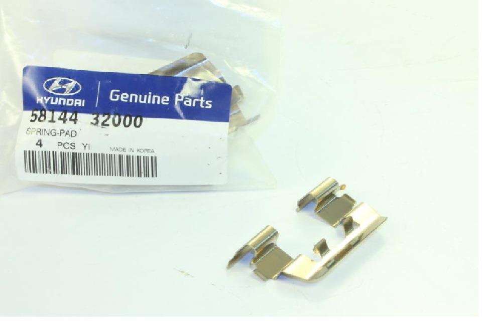 5814432000 Hyundai/Kia Kit de molas de fixação de sapatas de disco dianteiras