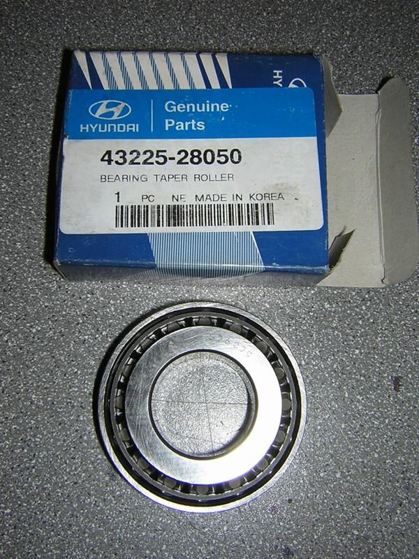 4322528050 Hyundai/Kia Rolamento da árvore secundária da Caixa de Mudança