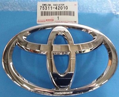 Emblema de grelha do radiador Toyota 7531142010 preço, a partir de 35,10 USD