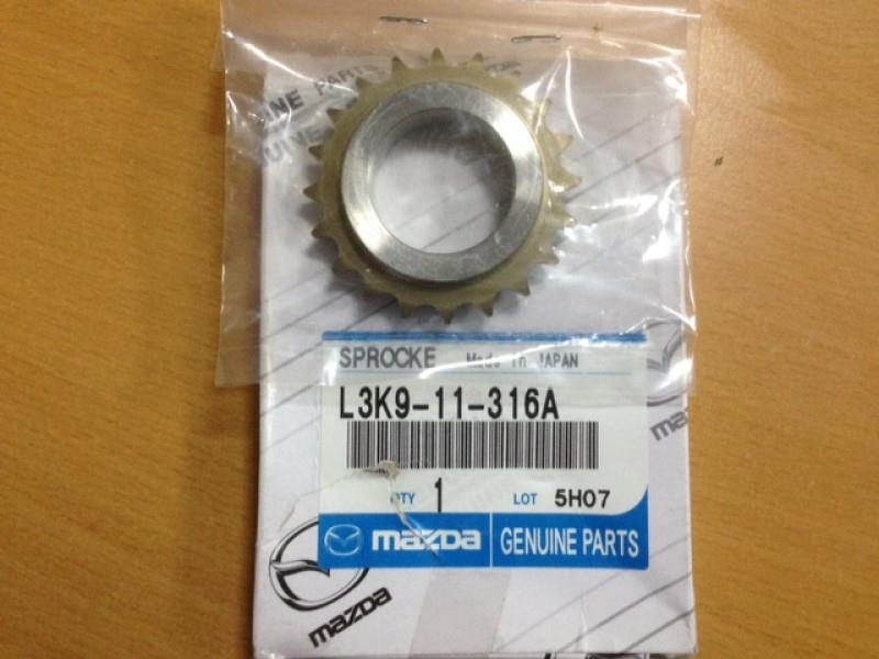L3K911316A Mazda Engrenagem de cadeia da roda dentada de acionamento de cambota de motor