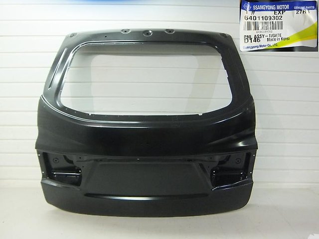 6401109300 Ssang Yong Porta traseira (3ª/5ª porta-malas (tampa de alcapão)