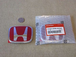 75701SEA000 Honda Emblema de tampa de porta-malas (emblema de firma)