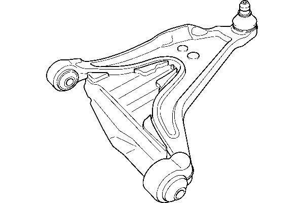 Braço oscilante inferior direito de suspensão dianteira Volvo 8628496 preço, a partir de 66,40 USD