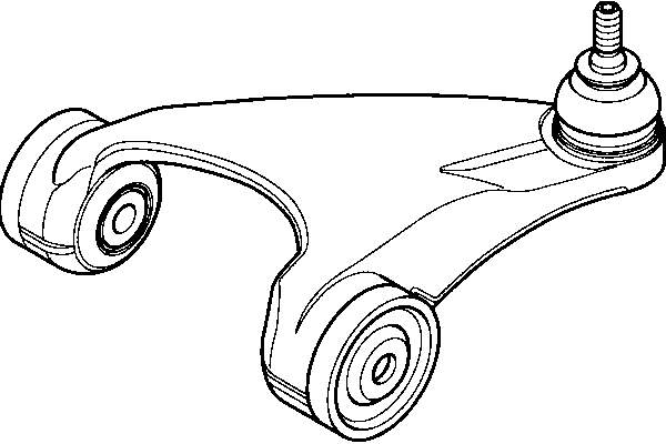 51776326 Fiat/Alfa/Lancia Braço oscilante superior direito de suspensão dianteira