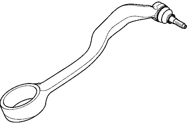 7810AK Peugeot/Citroen Braço oscilante superior direito de suspensão dianteira