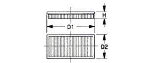 Filtro de ar Open Parts EAF303610 preço, a partir de 9,15 USD
