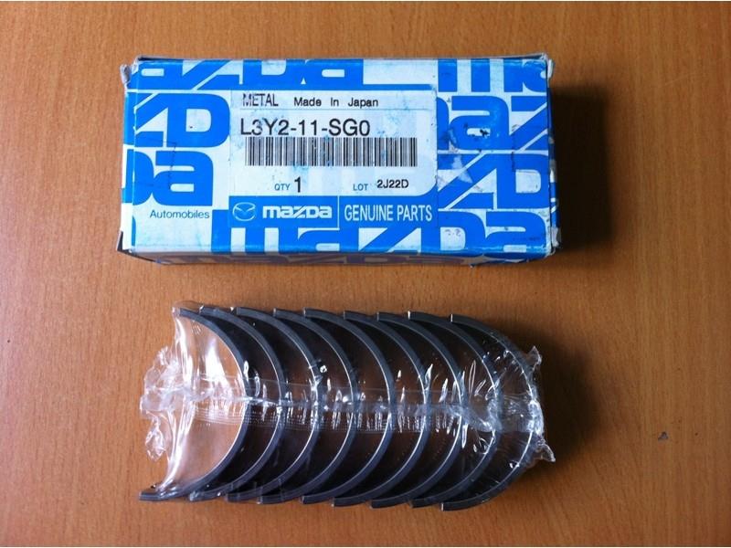 L3Y211SFX Mazda Folhas inseridas de cambota de biela, kit, 2ª reparação ( + 0,50)