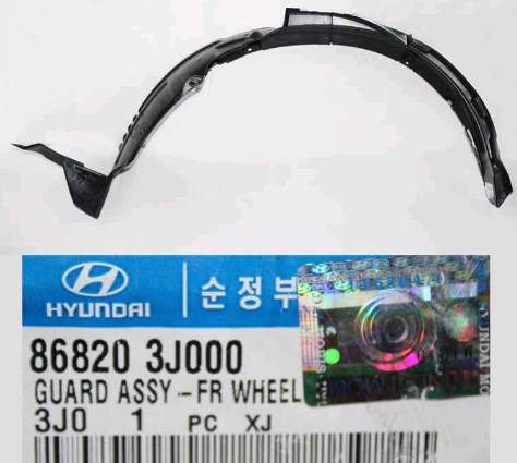 868203J000 Hyundai/Kia Guarda-barras direito do pára-lama dianteiro