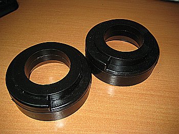 553412G000 Hyundai/Kia Espaçador (anel de borracha) da mola traseira superior