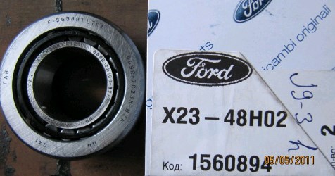 1045382 Ford Rolamento da árvore primária da Caixa de Mudança