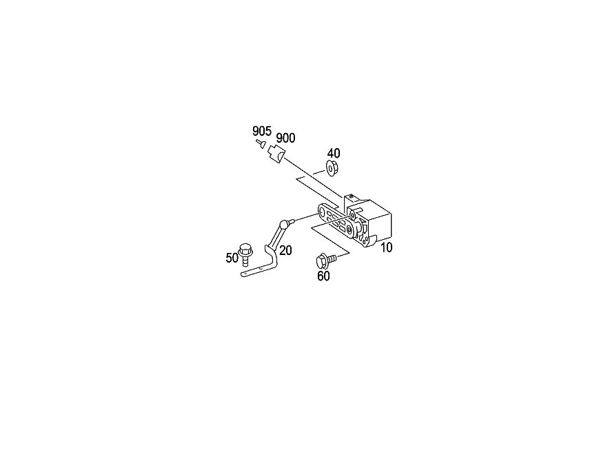 Barra traseira esquerda de sensor do nível de posição de carroçaria Mercedes A1643201132 preço, a partir de 69,58 USD