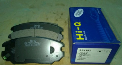 581013LA20 Hyundai/Kia Sapatas do freio dianteiras de disco