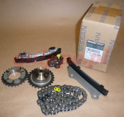 7701475740 Renault (RVI) Cadeia do mecanismo de distribuição de gás, kit