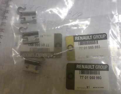 7701050993 Renault (RVI) Consola de fixação de proteção de motor