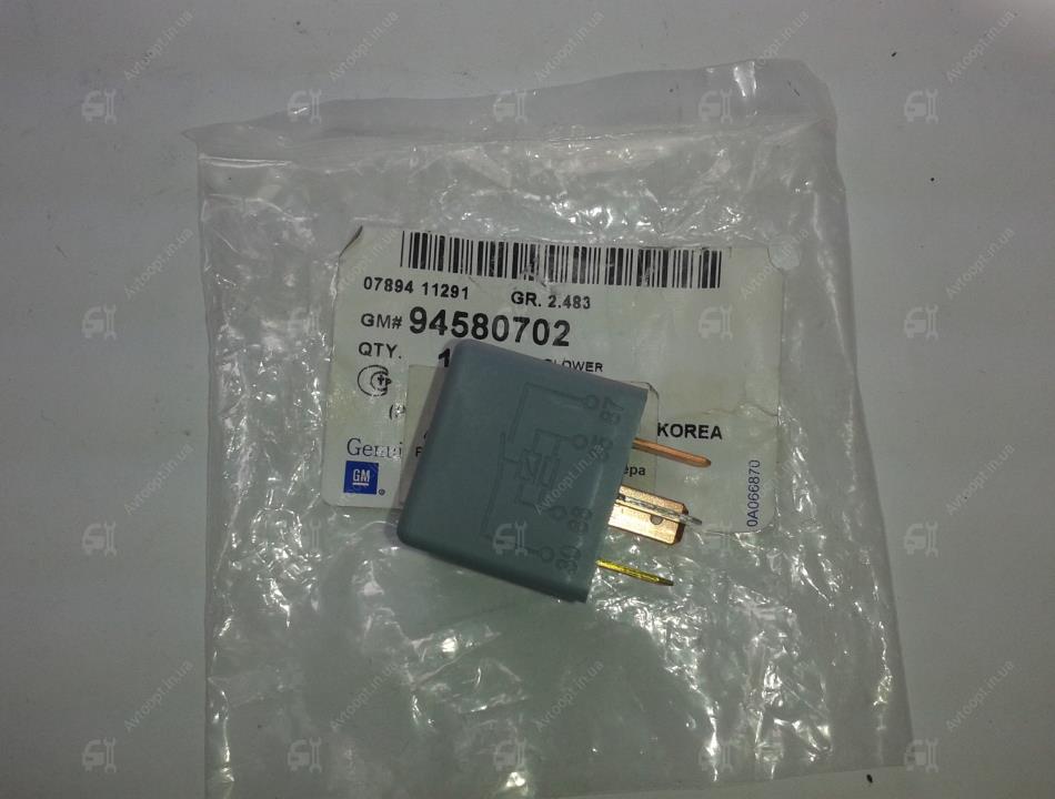 Relê de ventilador para Chevrolet Aveo I T200