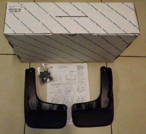 Protetores de lama traseiros, kit para Volkswagen Polo V 6R1, 6C1