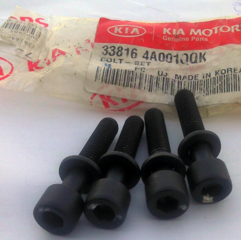 338164A001 Hyundai/Kia Parafuso de fixação do injetor