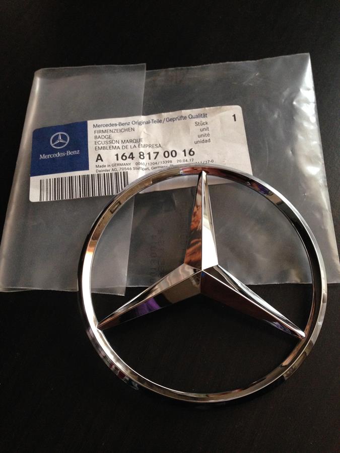 Emblema de tampa de porta-malas (emblema de firma) Mercedes A1648170016 preço, a partir de 42,96 USD