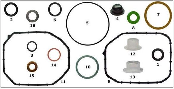 Compre 068198051A VAG Kit de reparação da Bomba de Combustível de Pressão Alta