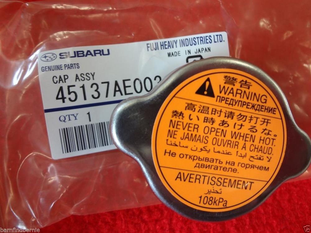 Tampa (tampão) do radiador Subaru 45137AE003 preço, a partir de 6,62 USD