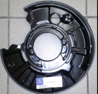 A1404201344 Mercedes Proteção direita do freio de disco traseiro