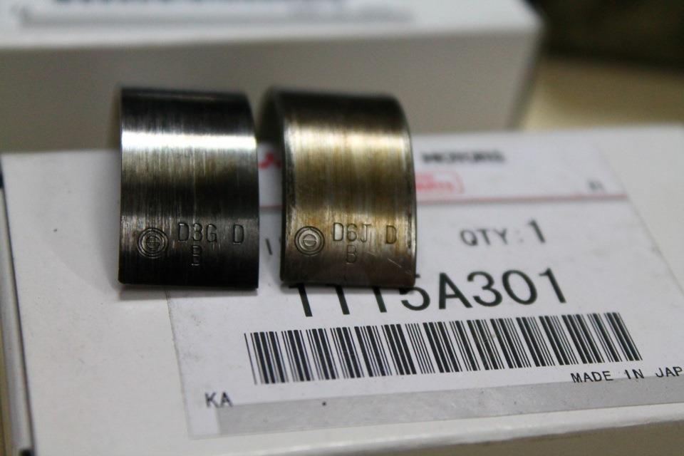 1115A301 Mitsubishi Folhas inseridas de cambota de biela, kit, 2ª reparação ( + 0,50)