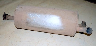 55197822 Fiat/Alfa/Lancia Silenciador, parte traseira
