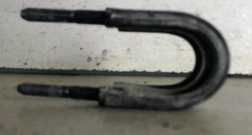 555162B000 Hyundai/Kia Braçadeira de fixação da bucha de estabilizador traseiro