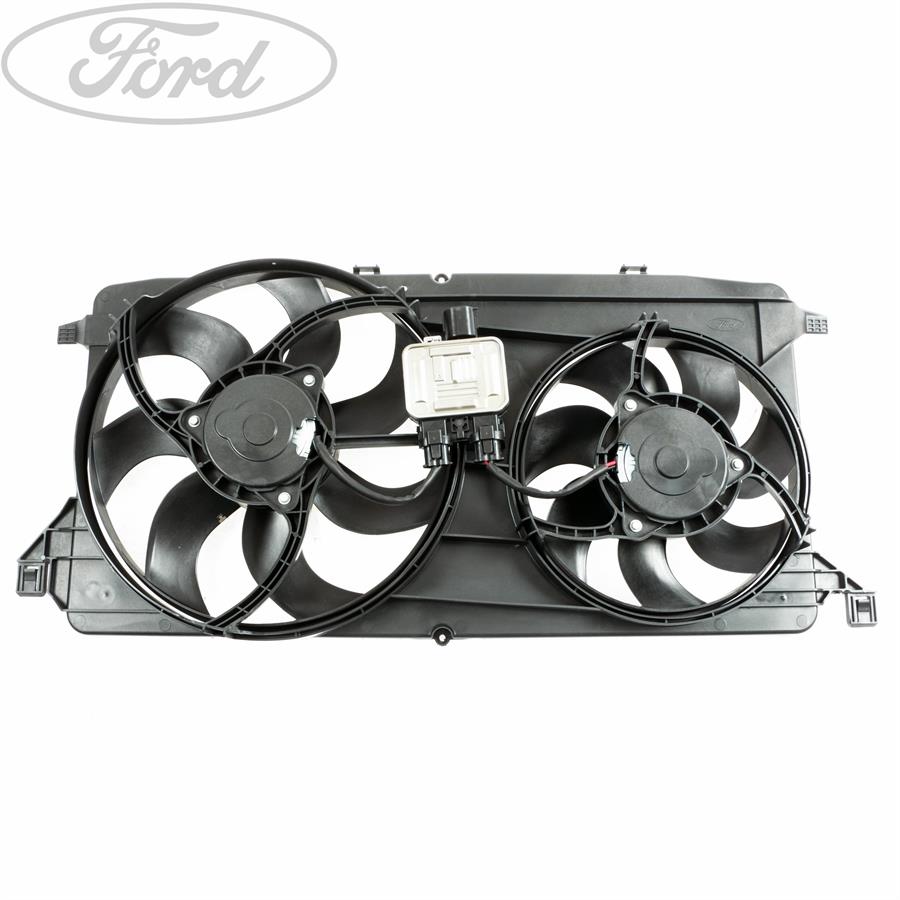 1484636 Ford Difusor do radiador de esfriamento, montado com motor e roda de aletas
