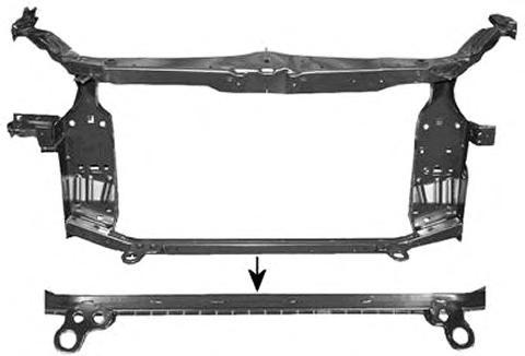 62500JD200 Nissan/Infiniti Suporte do radiador montado (painel de montagem de fixação das luzes)