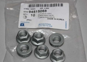 94515068 General Motors Porca de fixação de tubo de admissão do silenciador (de calças)