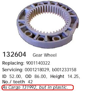 Roda dentada planetária de redutor do motor de arranco As-pl SG0005 preço, a partir de 5,52 USD