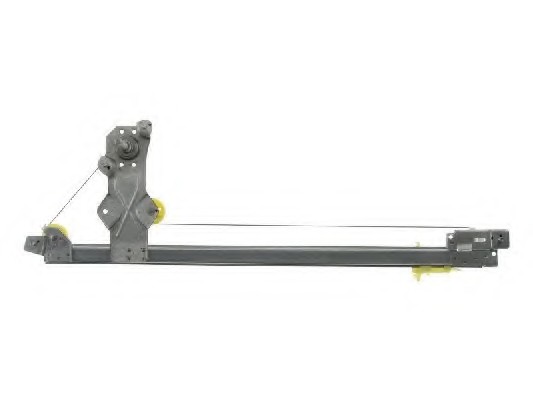 4408552 Opel Mecanismo de acionamento de vidro da porta dianteira esquerda