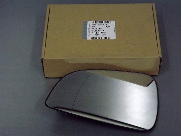 1428358 Opel Elemento espelhado do espelho de retrovisão esquerdo