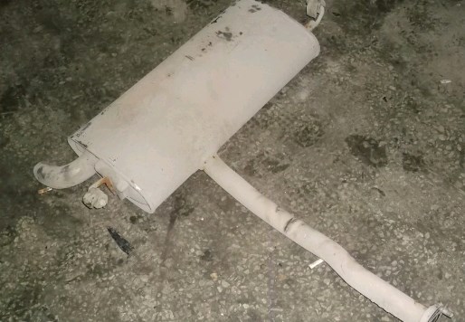 287002Y100 Hyundai/Kia Silenciador, parte traseira