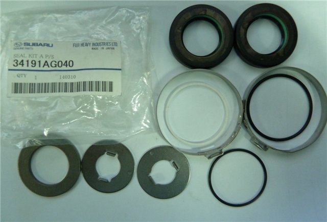 34191AG040 Subaru Kit de reparação da cremalheira da direção (do mecanismo), (kit de vedantes)