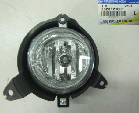 8320121000 Ssang Yong Luzes de nevoeiro esquerdas