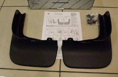 Protetores de lama dianteiros, kit para Volkswagen Sharan I 7M8, 7M9, 7M6