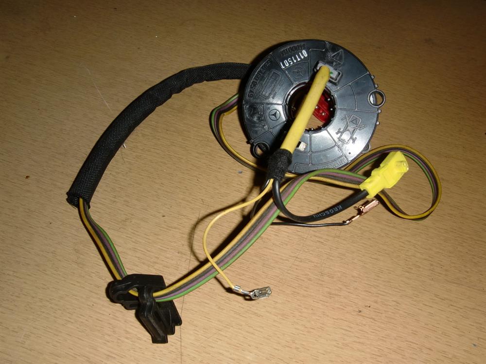 A6384600549 Mercedes Anel AIRBAG de contato, cabo plano do volante