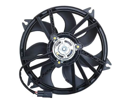 1253K4 Peugeot/Citroen Ventilador elétrico de esfriamento montado (motor + roda de aletas)