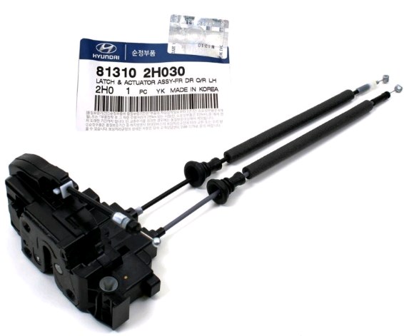 813102H030 Hyundai/Kia Fecho da porta dianteira esquerda