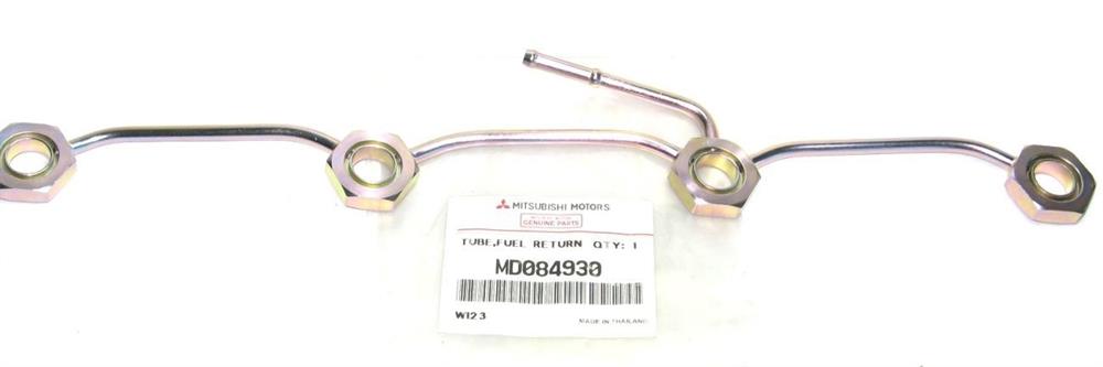 MD084930 Mitsubishi Tubo de combustível, inverso desde os injetores