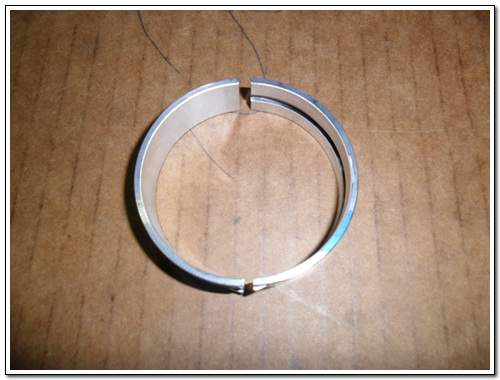 6640300140 Ssang Yong Folhas inseridas principais de cambota, kit, 1ª reparação ( + 0,25)