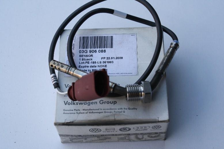Sensor de temperatura dos gases de escape (GE), antes de filtro de partículas diesel VAG 03G906088 preço, a partir de 69,81 USD