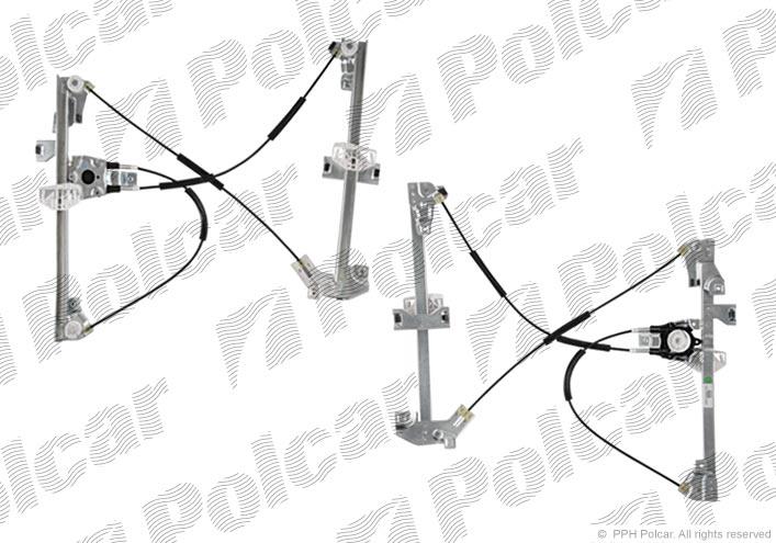 00009221A4 Peugeot/Citroen Mecanismo de acionamento de vidro da porta dianteira esquerda